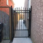 aluminum picket gates