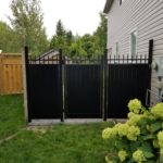 aluminum privacy gate missisauga