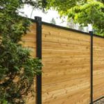 aluminum wood fence panels