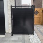 aluminum privacy gate canada