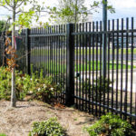 palisade aluminum fence panels commercial
