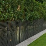 semi-privacy aluminum fence canada