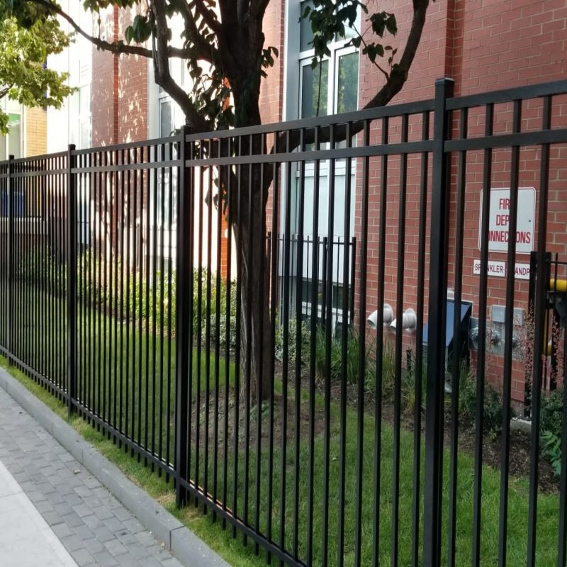 aluminum picket fence panels canada