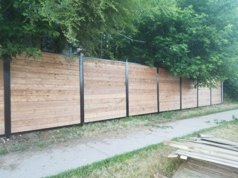 aluminum wood fence panels canada