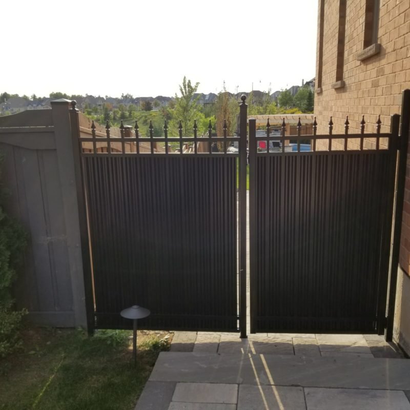 View our Gallery Aluminum Fence Panels Canada
