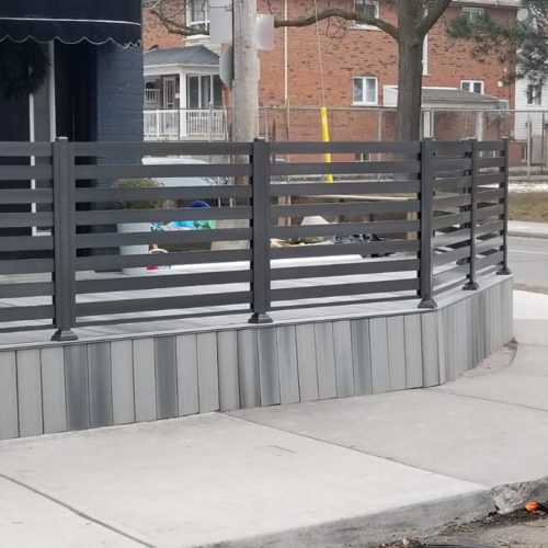 aluminum fence oakville