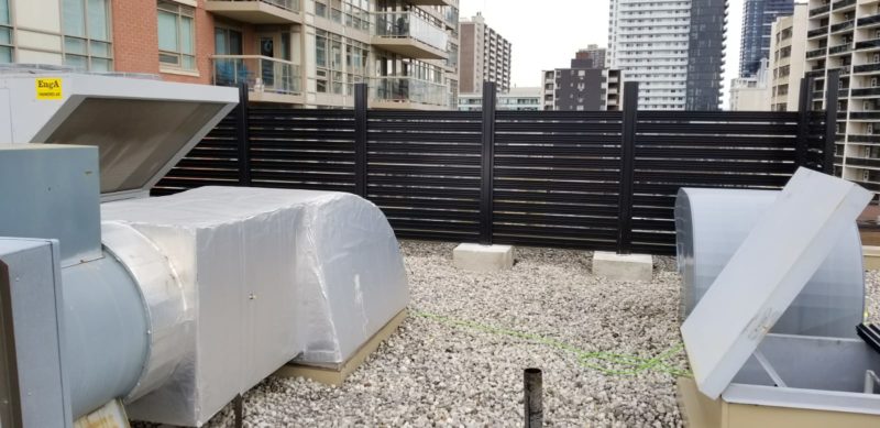 Aluminum Semi Privacy Fence Panels