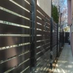 Aluminum commercial Semi Privacy Fence Panels