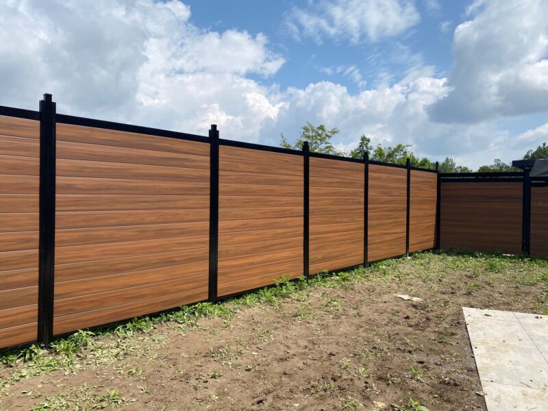 aluminum vinyl fence panels canada