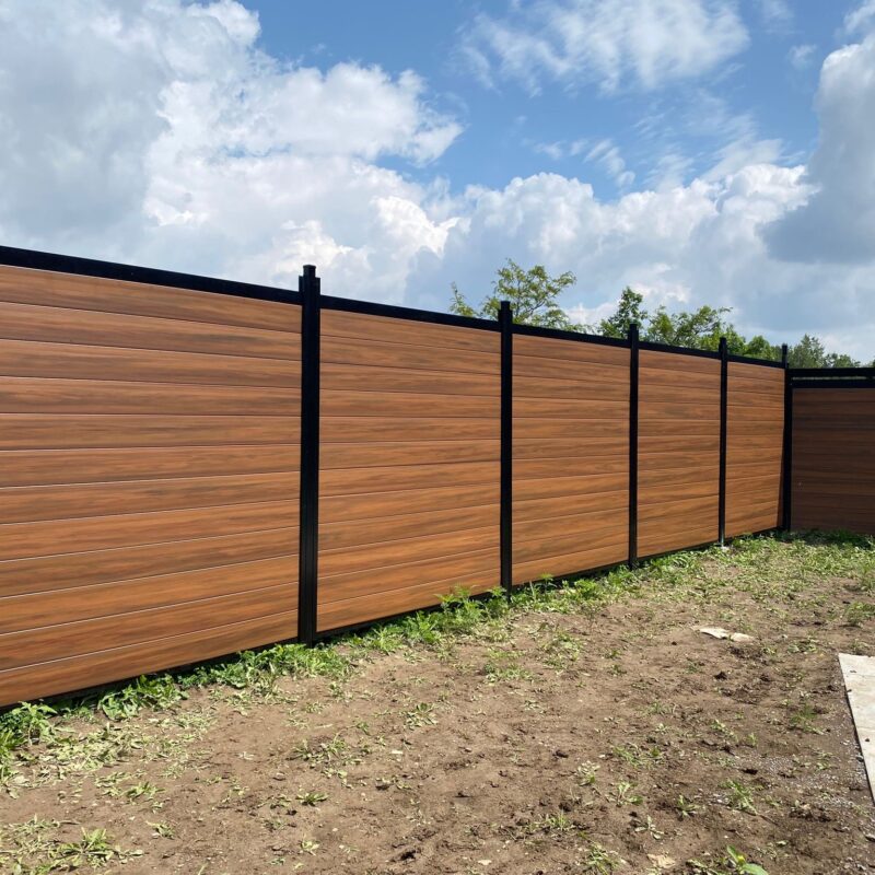 aluminum vinyl fence panels canada